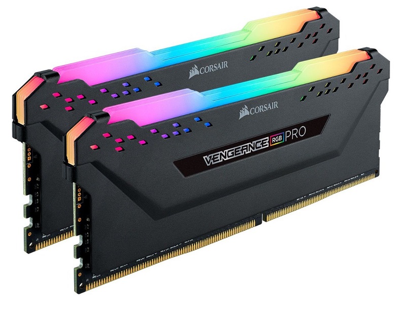 Memria RAM Corsair Vengeance RGB Pro 32GB (2x16GB) DDR4-3600MHz CL18 Preta 1