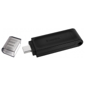 Pen Drive Kingston DataTraveler 70 128GB USB 3.2 Gen1 Preta image