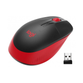 Rato Óptico Logitech M190 Full-Size Wireless Mouse 1000DPI Vermelho image