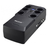 UPS Phasak Kryptos 800VA USB+RJ+USB Charger image