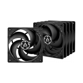 Ventoinha 120mm Arctic P12 Pressure Optimised 1800RPM Preta 3 Pinos - Value Pack 5x image