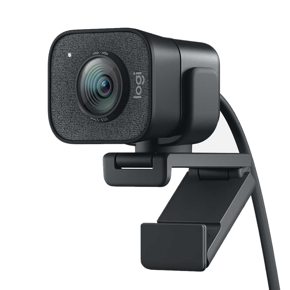 Webcam Logitech StreamCam Full HD 1080p USB 3.1 Type-C Preta 1