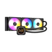 Water Cooler CPU Corsair iCUE H150i Elite LCD Display RGB 360mm image