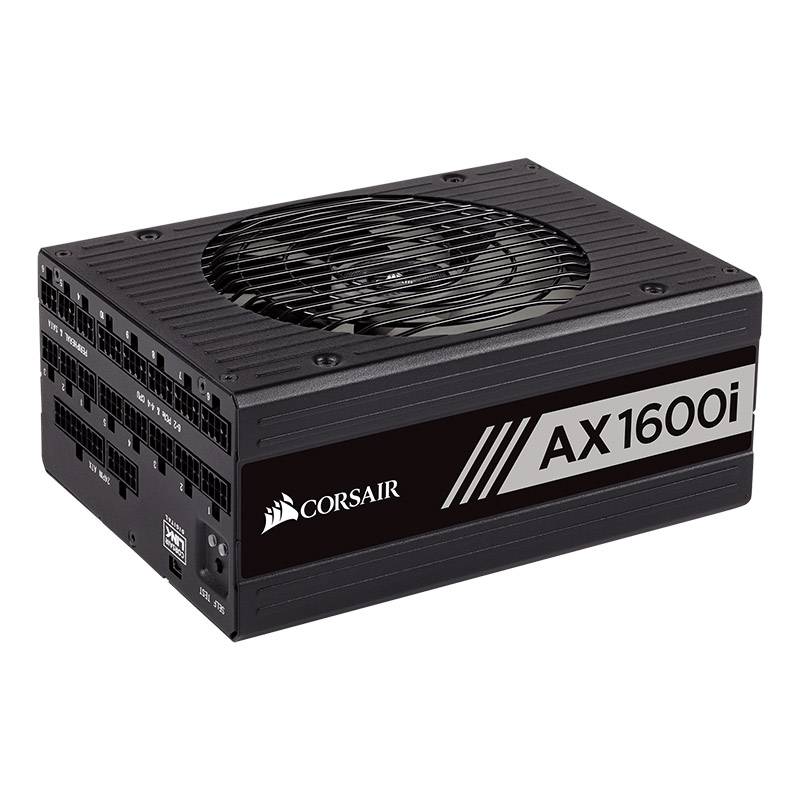 Fonte de Alimentação ATX Corsair AX1600i 1600W 80 Plus Titanium Full Modular 1