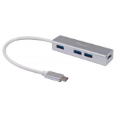 Hub USB-C Equip para 4 X USB 3.0 Cinza image