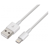 Cabo Aisens USB 2.0 Type-A M p/ Lightning M 2m Branco image
