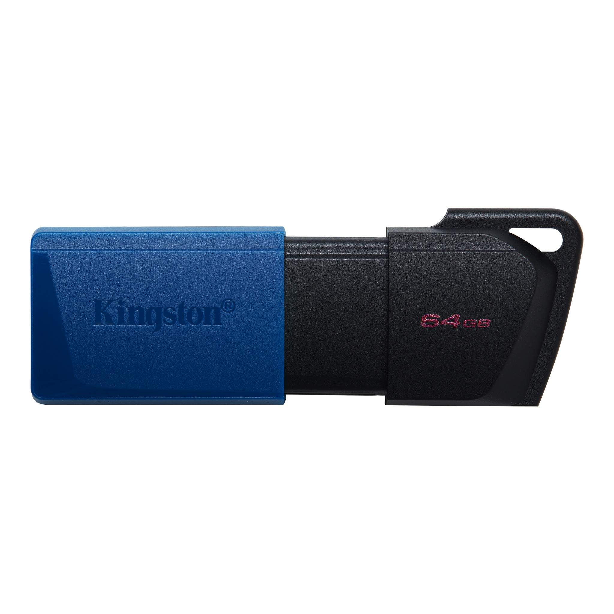 Pen Drive Kingston DataTraveler Exodia M USB 3.2 64GB Preta/Azul 2