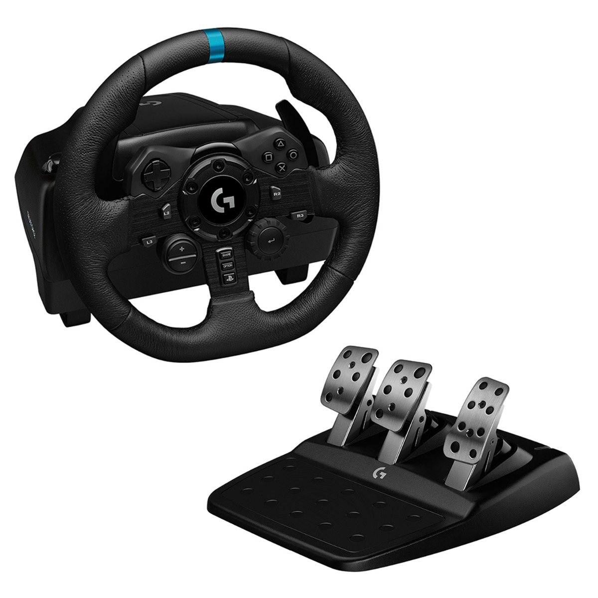 Volante Logitech G923 TrueForce Racing Wheel PS5/PC 1