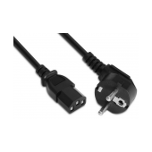 Cabo de Alimentação Aisens CEE7/M-C13/H 1.5m Preto image