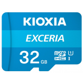 Cartão Memória Kioxia Exceria C10 UHS-I U1 microSDHC 32GB + Adaptador SD image