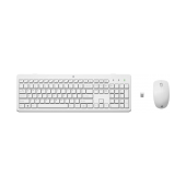 Teclado + Rato HP 230 Wireless Branco image