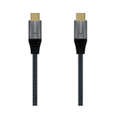 Cabo Aisens Type-C USB 3.2 USB 3.2 GEN2x2 100W Aluminio 2 m image