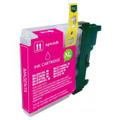 Tinteiro Compatível Brother LC980XL/LC1100XL/LC985XL Magenta image