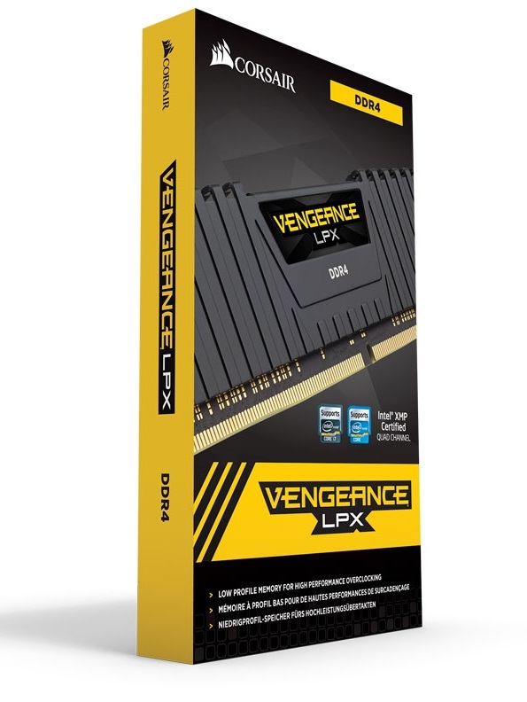 Memria RAM Corsair Vengeance LPX 64GB (2x32GB) DDR4-3200MHz CL16 Preta 3