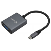 Conversor Aisens USB-C para VGA, Cinza, 15cm image
