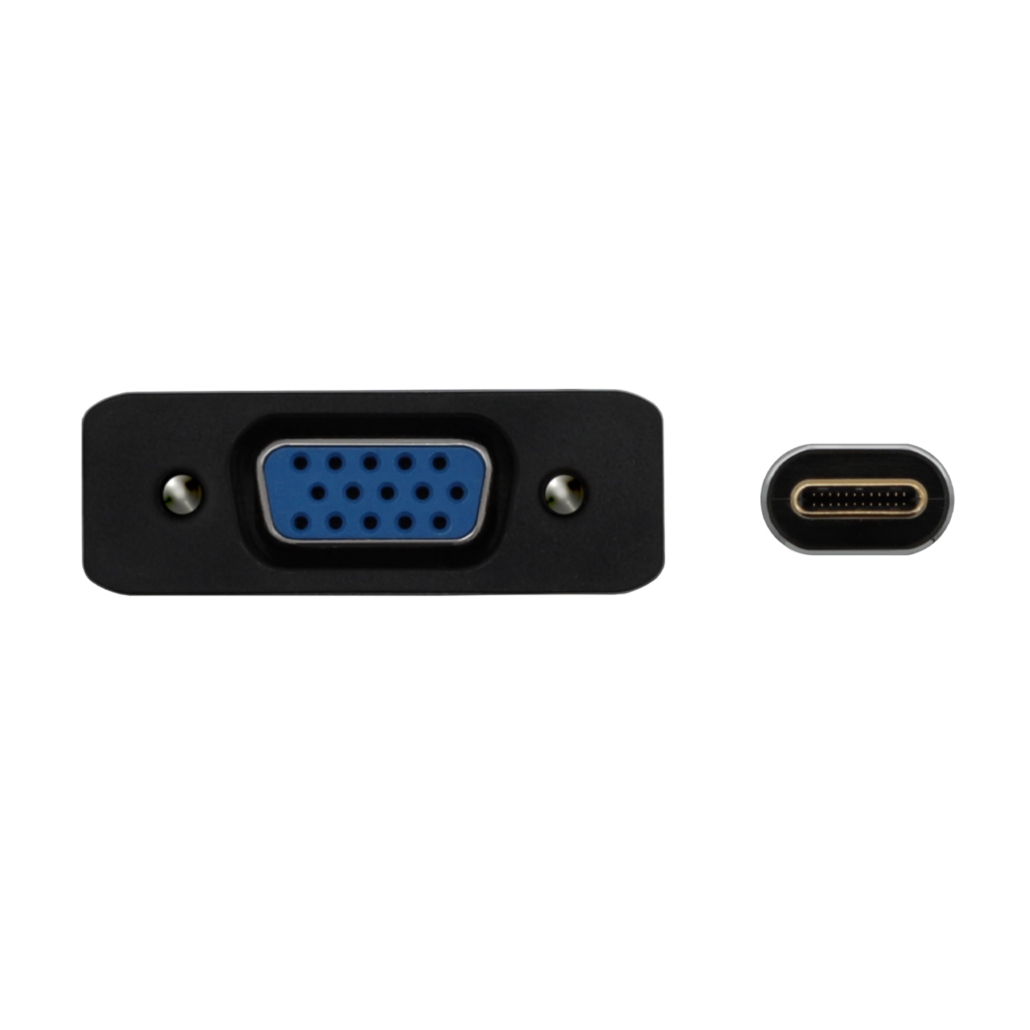 Conversor Aisens USB-C para VGA, Cinza, 15cm 3