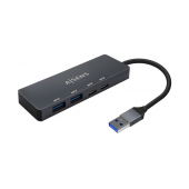 Hub USB 3.2 Aisens de 2 Portas USB-A e 2 Portas USB-C, Cinza image