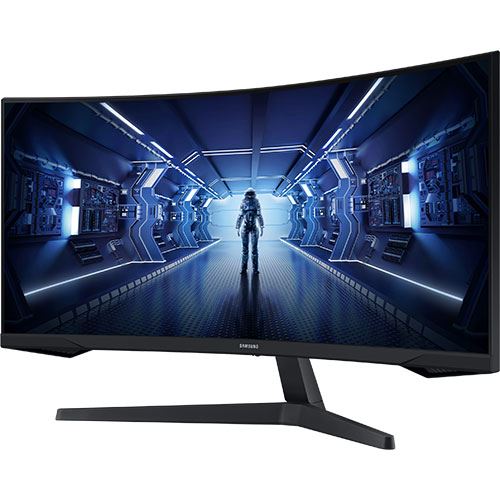 Monitor Curvo Samsung Odyssey G5 LC34G55TWWPXEN 34“ LED UltraWide QHD 165Hz 2