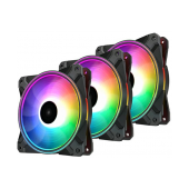 Ventoinha DeepCool CF120 Plus 120mm ARGB - Pack 3 Preta image