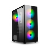 Caixa ATX 1Life c:flush RGB Tempere... image