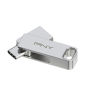 Pen Drive PNY Duo Link 64GB USB-C / USB-A Prata image
