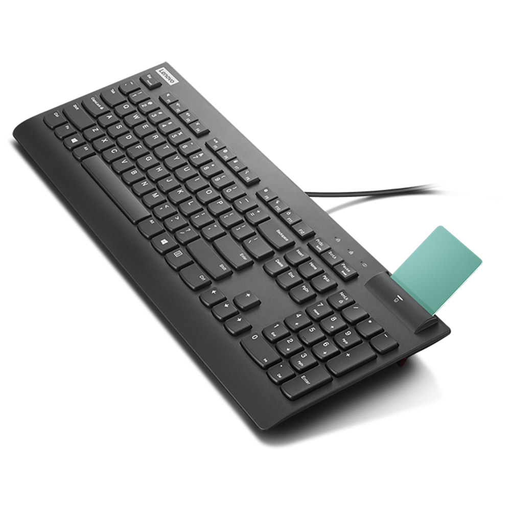 Teclado Lenovo Keyboard II USB c/ Leitor de Carto de Cidado PT 4