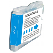 Tinteiro Compatível Brother LC1000XL/LC970XL Azul image