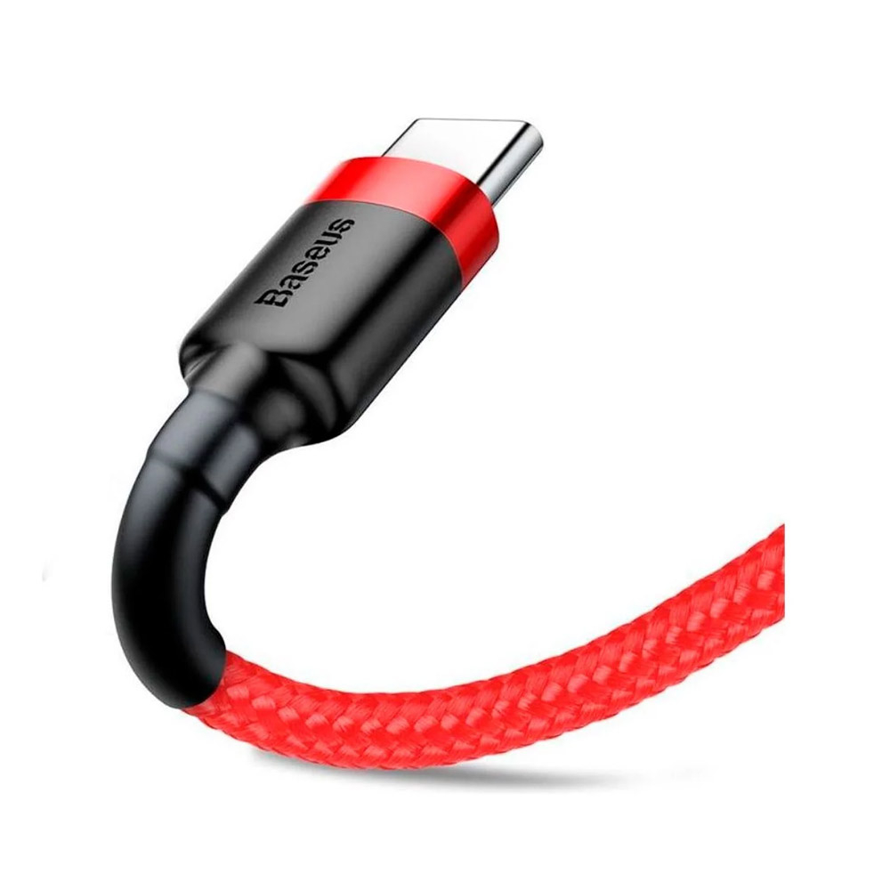 Cabo Baseus Cafule USB-A para MicroUSB 1m Vermelho 4