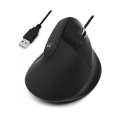 Rato Óptico Ewent EW3157 Vertical Ergonomic 1600DPI Preto image