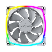 Ventoinha 120mm Montech RX120 PWM ARGB Reversed Branco image
