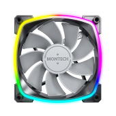 Ventoinha 120mm Montech RX120 PWM ARGB Reversed Preto image