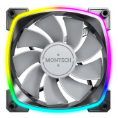 Ventoinha 120mm Montech RX120 PWM ARGB Reversed Preto image