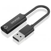 Placa de Som Aisens USB - Audio 48KHz Preto image