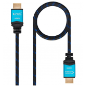 Cabo HDMI 2.0 NanoCable High Speed M/M 1.5m Preto/Azul image