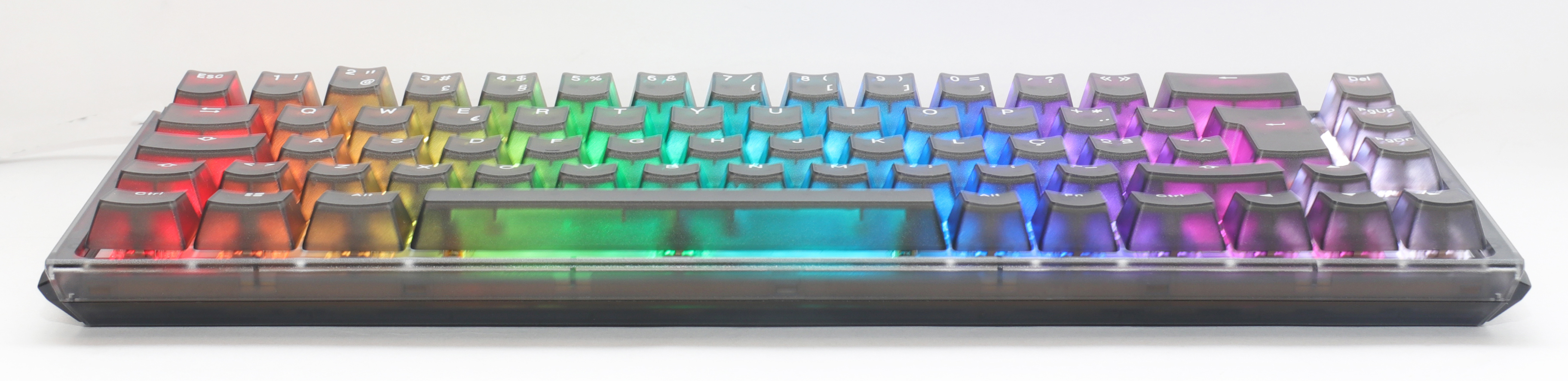 Teclado Mecânico Ducky ONE 3 Aura Black SF 65% RGB MX-Blue PT 4