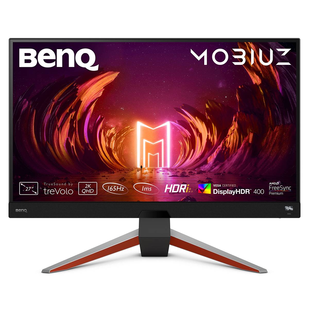 Monitor BenQ Mobiuz EX2710Q IPS 27“ QHD 16:9 165Hz FreeSync 1