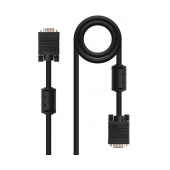 Cabo VGA Nanocable HDB15 2 x HDB15 10 metros Preto image