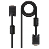 Cabo VGA Nanocable HDB15 2 x HDB15 10 metros Preto image