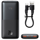Powerbank Baseus Bipow Pro 20W 10000mAh Preta image