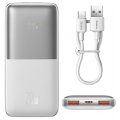 Powerbank Baseus Bipow Pro 20W 10000mAh Branca image