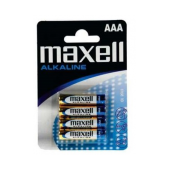 Pack 4 Pilhas Alcalinas Maxell AAA ... image