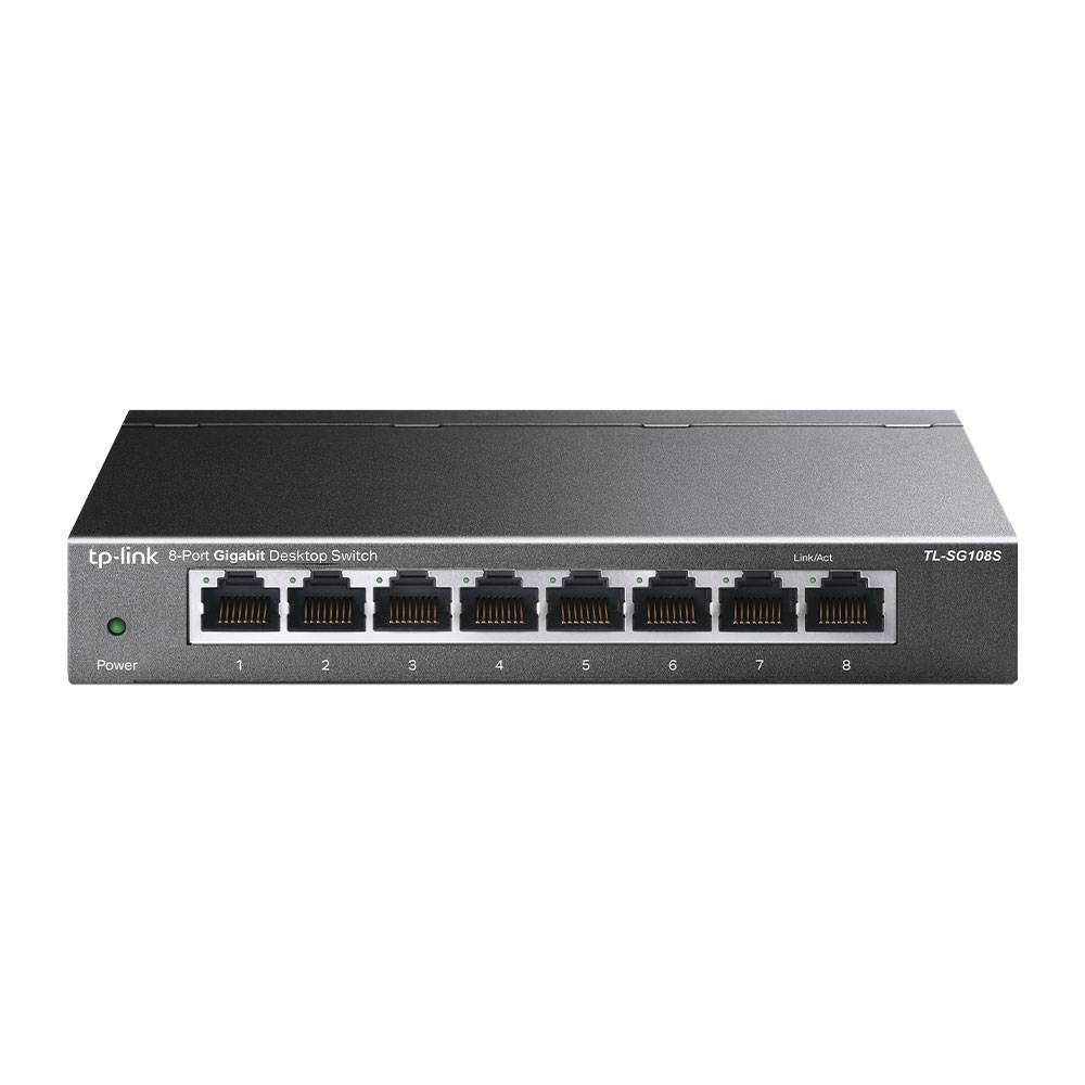 Switch TP-Link TL-SG108S 8 Portas Gigabit 1