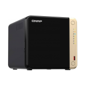 NAS QNAP TS-464-8G 4 Baías 8GB RAM Intel Celeron N5095 x86 64 Bits image