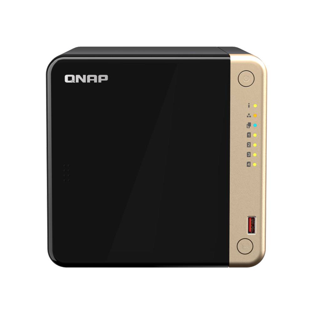 NAS QNAP TS-464-8G 4 Baías 8GB RAM Intel Celeron N5095 x86 64 Bits 2