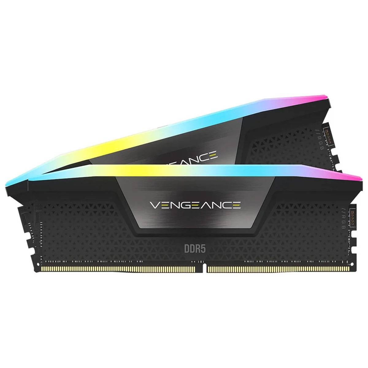 Memória RAM Corsair Vengeance RGB (AMD Expo) 32GB (2x16GB) DDR5-6000MHz CL36 Preta 1