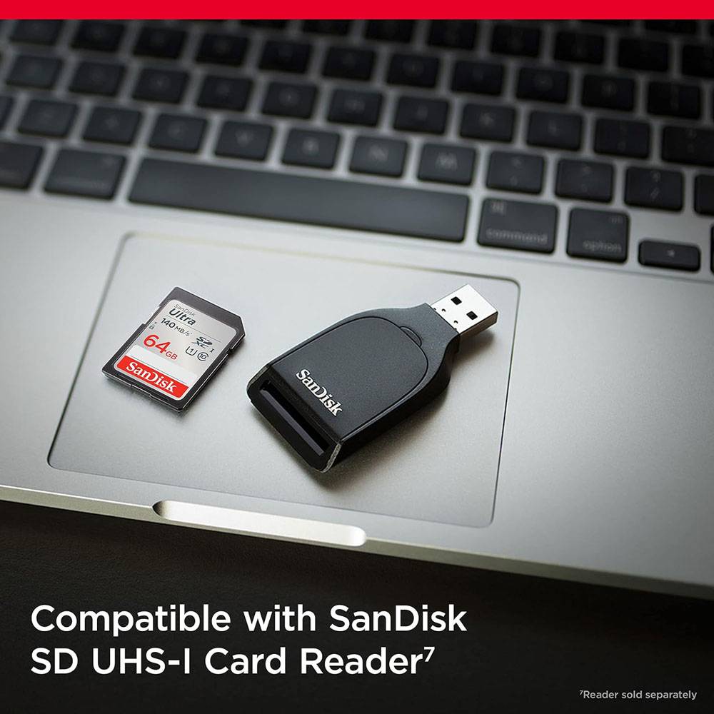 Cartão de Memória SD SanDisk Ultra 32GB SDHC UHS-I/SDXC UHS-I 120MB/s 2