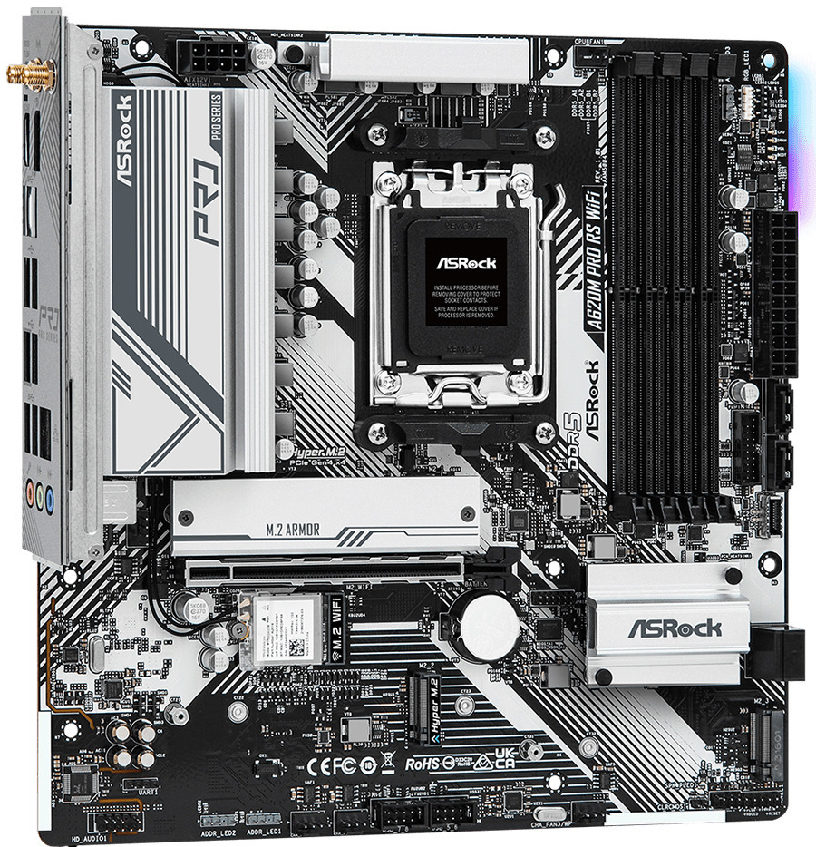 Motherboard ASRock A620M Pro RS WiFi 2