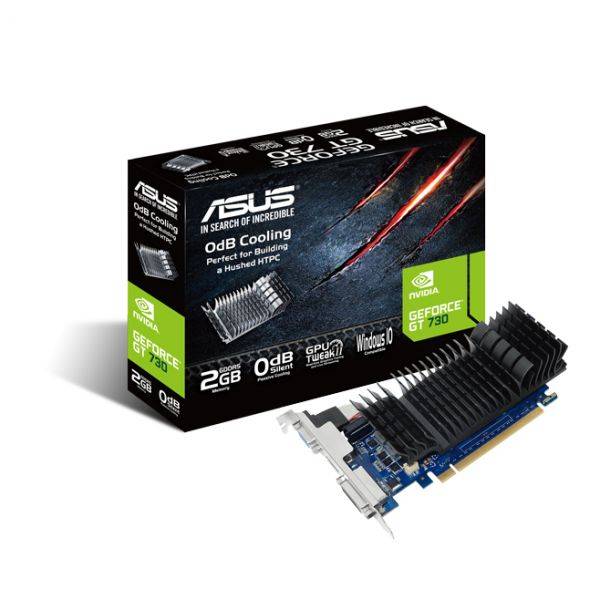 Placa Gráfica Asus GeForce GT730 2GB GDDR5 1