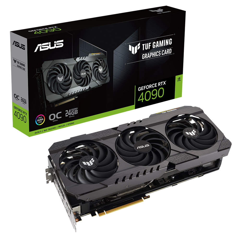 Placa Gráfica Asus TUF Gaming GeForce RTX 4090 24GB GDDR6X DLSS3 1