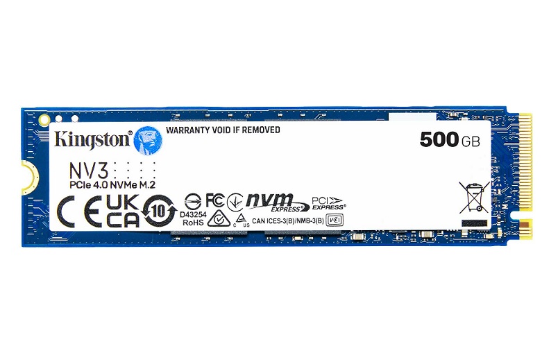 SSD M.2 2280 Kingston NV3 500GB 3D NAND NVMe Gen4 1